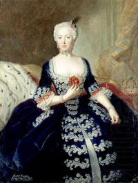 Portrait of Elisabeth Christine von Braunschweig, antoine pesne